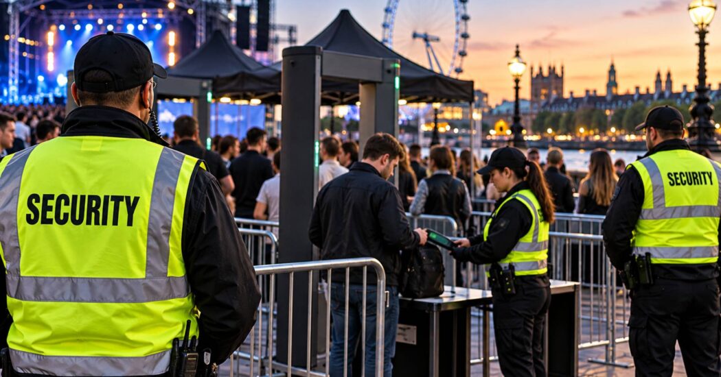 Planning Event Security for London Venues: Numbers, Zones and Timings