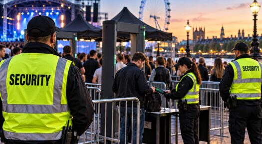 Planning Event Security for London Venues: Numbers, Zones and Timings