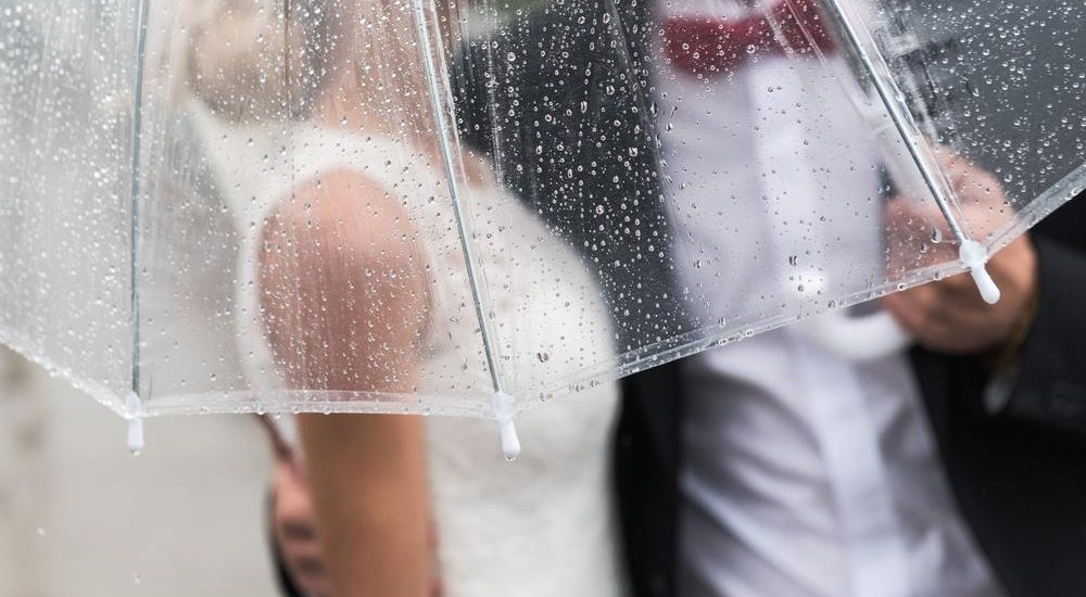How To Make Sure Your Rainy Wedding Day Stays Perfect
